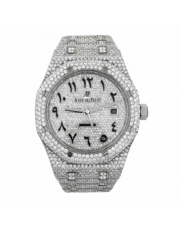 Audemars Piguet Royal Oak “Iced Out” 15400ST.OO.1220ST.02 Authentic Replica Edition