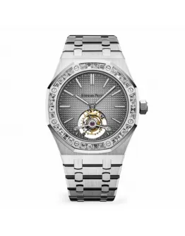 Audemars Piguet Royal Oak Tourbillon Extra-Thin 26510PT.OO.1220PT.01 “Platinum Diamond” Handcrafted Clone Quality