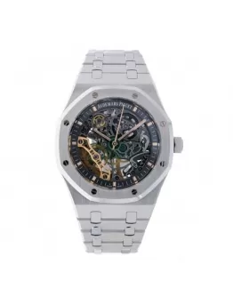 AP Royal Oak “Skeleton” Openworked 15407ST.OO.1220ST.01 Perfect Duplicate Edition