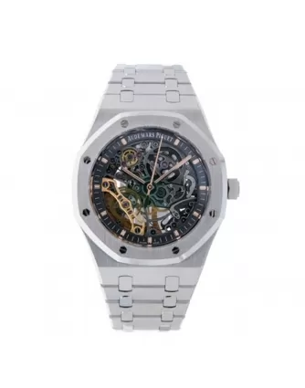 AP Royal Oak &ldquo;Skeleton&rdquo; Openworked 15407ST.OO.1220ST.01 Perfect Duplicate Edition
