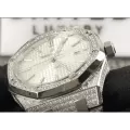 Audemars Piguet Royal Oak 15400 “Iced Out” Super Clone Perfect Clone Quality