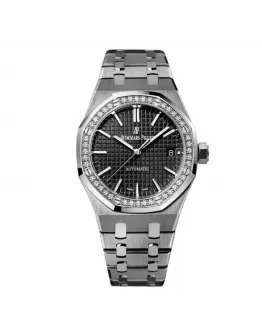 Audemars Piguet Royal Oak 15451ST “Diamond Bezel Silver Dial” Ultra Fine Replica