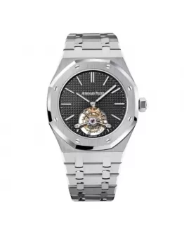 Audemars Piguet Royal Oak Tourbillon 26512ST “Black Dial” High Fidelity Replica