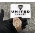 Audemars Piguet Royal Oak AP160SF296 “Iced Out Rose Gold” Top Grade Replica