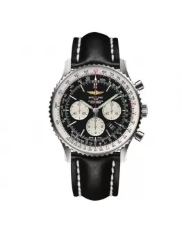 Breitling Navitimer B01 Chronograph 46 AB0127211B1X1 “Black Dial” Signature Copy Edition