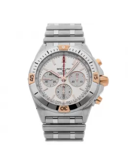 Breitling Chronomat B01 AB0134101G1A1 “White Dial Steel” Authentic Replica Edition