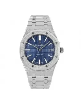 Audemars Piguet Royal Oak 67653BC.GG.1263BC.02 “Frosted” Blue Dial Collector’s Clone 1:1