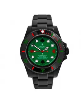 Rolex Submariner 114060 “Blaken Poker Green” Exact Replica 1:1