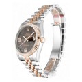 Rolex Datejust 116231-0105 “Chocolate Floral Dial” Ultra Clone 1:1