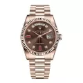 Rolex Day-Date 128235 “Chocolate Dial” Top Grade Clone 1:1