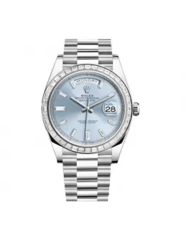 Rolex Day-Date 228396TBR “Ice Blue Baguette” Pro Clone 1:1