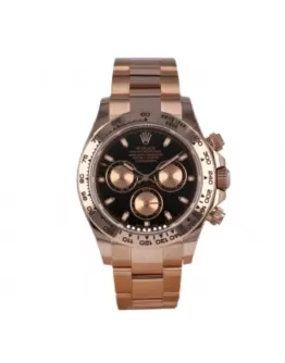 Rolex Daytona 116505 “Everose Black Dial” Supreme Replica Edition