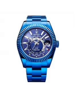 Rolex Sky-Dweller 326934 “Blue Dial DLC” Superior Copy 1:1