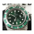 Rolex Submariner 116610LV “Hulk Iced Out” Premium Replica 1:1