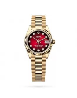 Rolex Datejust 278278 “Red Dial” Signature Super  Clone 1:1