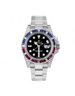 RolexGMT Master 116718LN “Diamond Bezel” Ultra Clone 1:1
