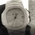 Patek Philippe Nautilus “Iced Out” 5719/10G Authentic Copy 1:1