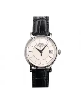 Patek Philippe Calatrava 5153G-010 “White Gold Officer’s Case” Authentic Clone 1:1