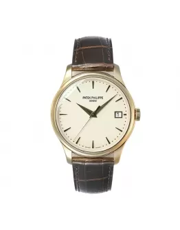 Patek Philippe Calatrava 5227J-001 “Yellow Gold Ivory Dial” Ultra Realistic Replica