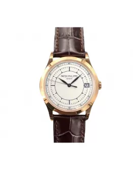 Patek Philippe Calatrava 5296R-001 “Rose Gold Annual Calendar” Pro Clone 1:1