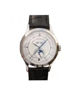Patek Philippe Complications 5396G-001 “White Gold Silvery Dial” Ultra Clone 1:1