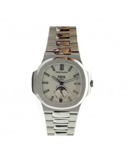 Patek Philippe Nautilus Annual Calendar 5726 “White Dial” Super Accurate Clone
