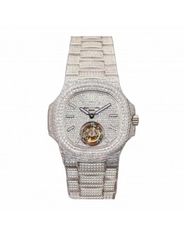 Patek Philippe Sky Moon Tourbillon 6002R “Diamond Bezel” Premium Copy 1:1