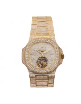 Patek Philippe Nautilus Tourbillon Yellow Gold 5711 Authentic Copy 1:1