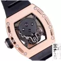 Richard Mille RM 52-01 Tourbillon “Skull” Dial Rose Gold Detailed Replica