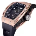Richard Mille RM 52-01 Tourbillon “Skull” Dial Rose Gold Detailed Replica