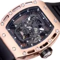 Richard Mille RM 52-01 Tourbillon “Skull” Dial Rose Gold Detailed Replica