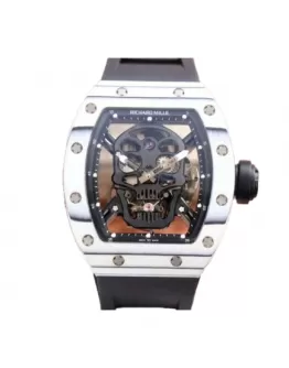 Richard Mille RM 52-01 Tourbillon “Skull” White True Replica 1:1