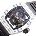Richard Mille RM 52-01 Tourbillon “Skull” White True Replica 1:1