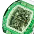 Richard Mille RM 56-01 Tourbillon Green Transparent Superior Replica