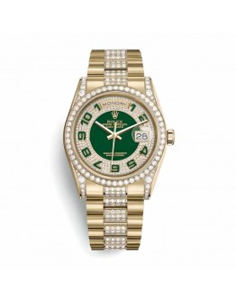 Rolex Day-Date 118348 “Iced Out” Deluxe Clone 1:1