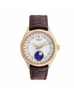 Rolex Cellini Moonphase 50535 “White Dial” Supreme Copy 1:1