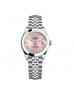 Rolex Datejust 279160 Pink Roman Dial Near Original Replica