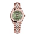 Rolex Lady-Datejust 279165 Green Diamond Dial Premium Copy 1:1