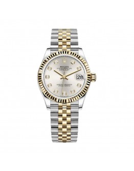 Rolex Lady-Datejust 279173 Silver Diamond Dial Deluxe Replica Edition