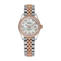 Rolex Lady-Datejust 279381RBR Everose Gold Sundust Diamond High-End Replica 1:1
