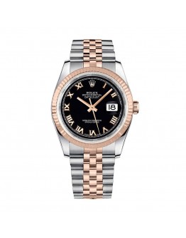 Rolex Datejust 126231-0085 “Black Roman” Precision Clone