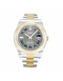 Rolex Datejust Grey Roman Dial 116333-0001 Mirror Clone Quality