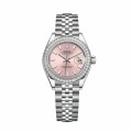Rolex Lady-Datejust 279384RBR “Pink Dial Diamond Bezel” 1:1 Master Replica