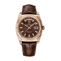 Rolex Day-Date 118135-0002 “Brown Dial” Detailed Replica