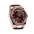 Rolex Day-Date 128235 “Chocolate Dial” Top Grade Clone 1:1