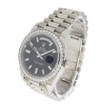 Rolex Day-Date 228238-0004 “Black Diamond Dial” Ultra Realistic Replica