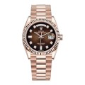 Rolex Day-Date 128235 “Brown Ombre Dial” Top Grade Clone 1:1