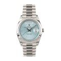 Rolex Day-Date 228206 “Ice Blue Baguette” Premium Duplicate