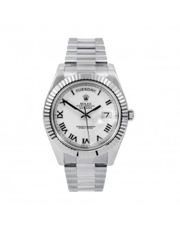 Rolex Day-Date II 218239 “White Dial” Perfect Clone Quality