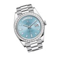 Rolex Day-Date 228396TBR “Ice Blue Baguette” Pro Clone 1:1